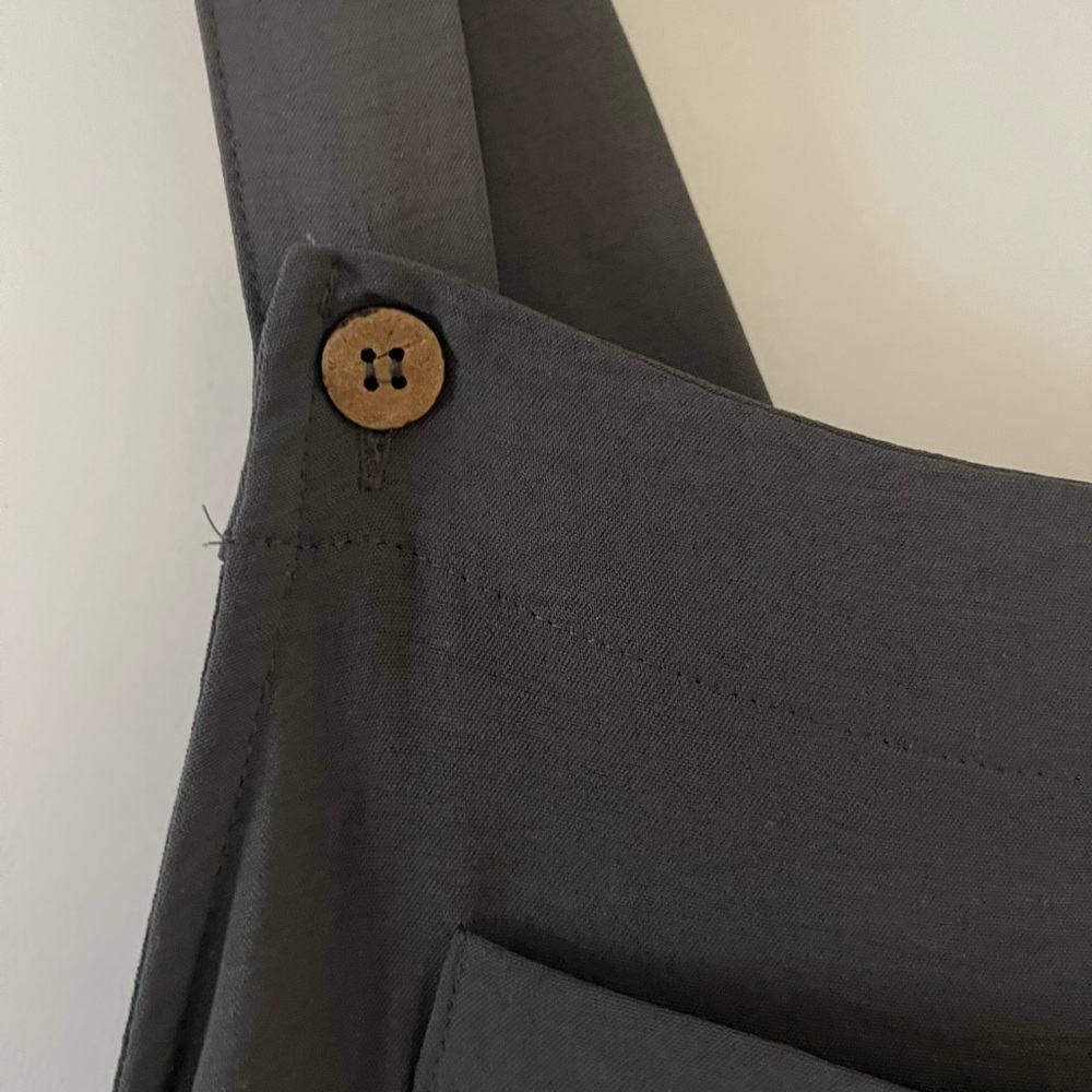 Gray Overall romper - Picture 2 of 5